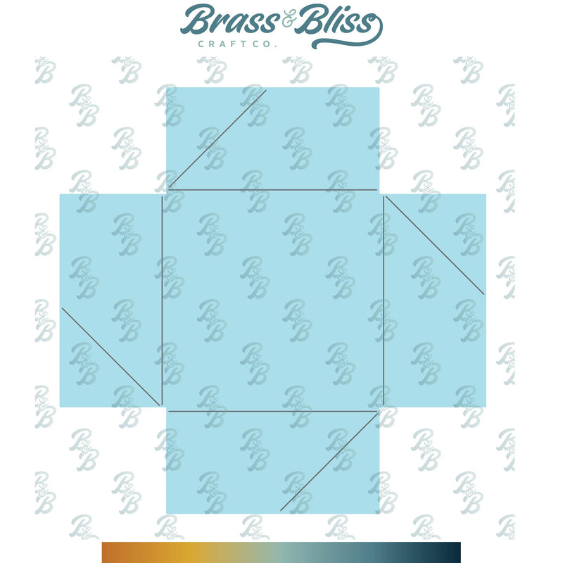 RN 5529D Fun Fold Suprise Square Die