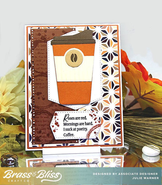 37042 Coffee First - 4x6 Stamp set