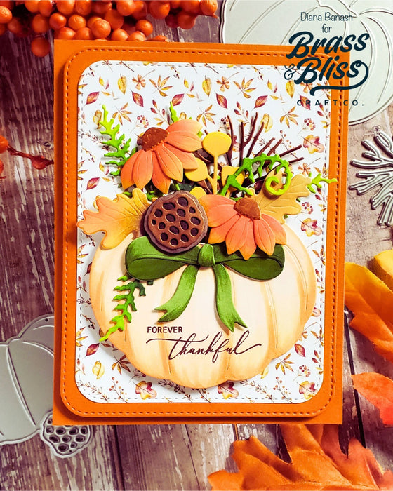 5832-03D Large Pumpkins Die