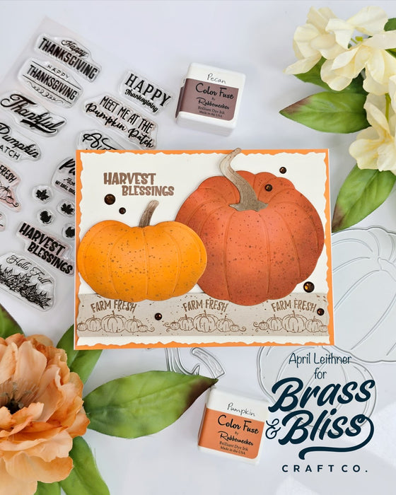 5832-03D Large Pumpkins Die