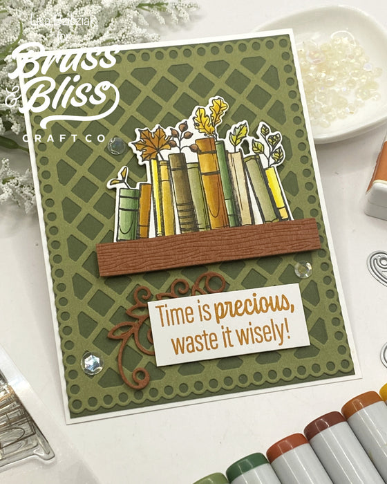 37044D Cozy Chapters Coordinating Die