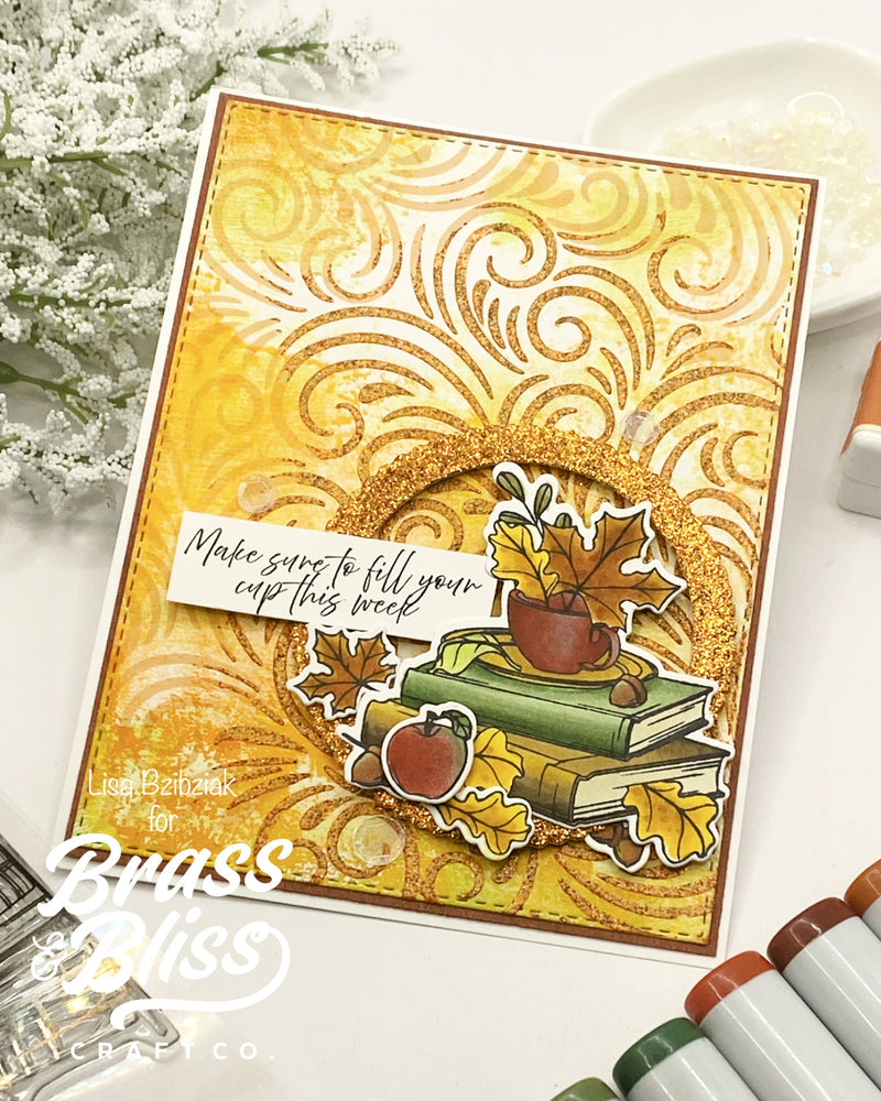 37044 Cozy Chapters - 5x6 Stamp set