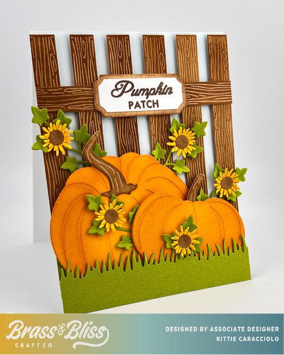 5832-03D Large Pumpkins Die