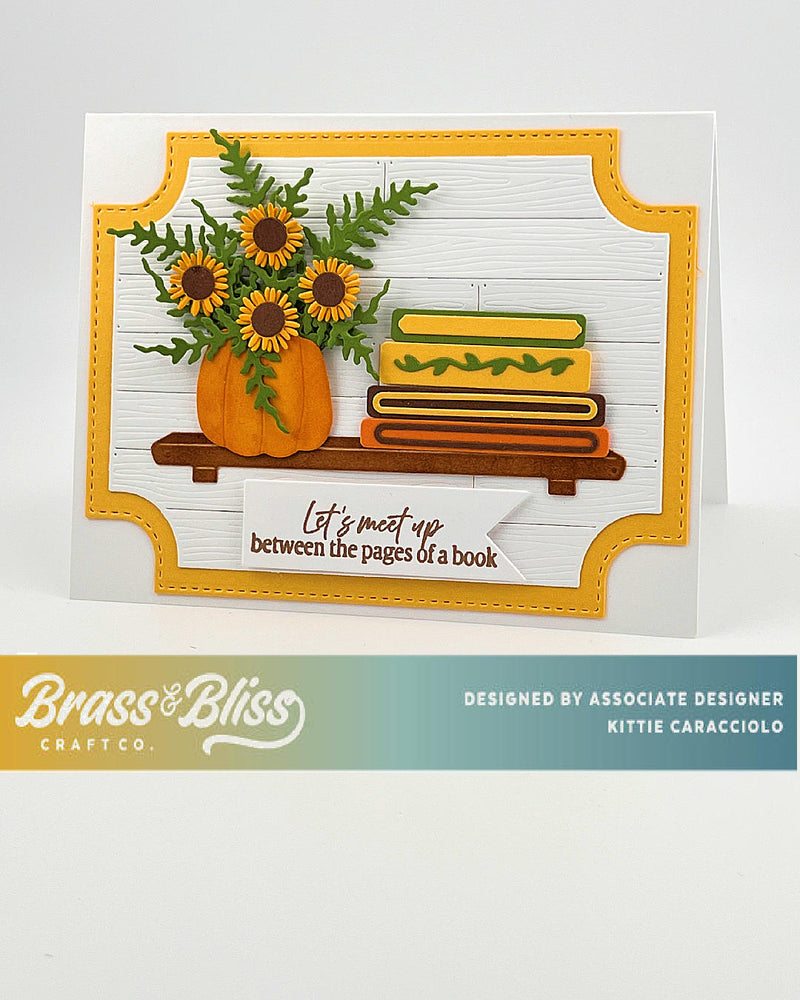 5838D Bookshelf Beauty Die