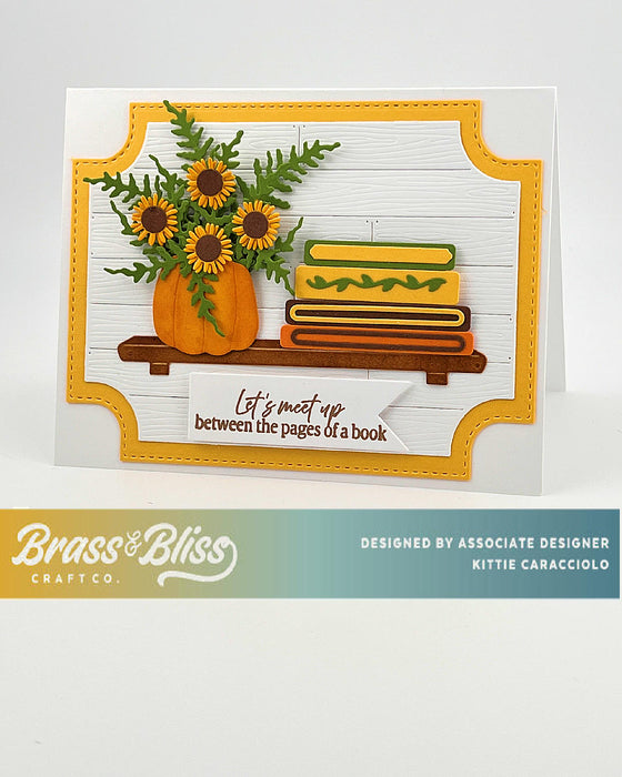 37041 Between the Pages - 4x6 Stamp Set