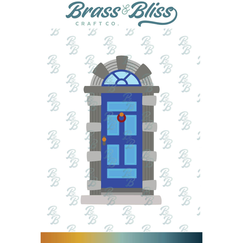 5615-01D Door with Stone Facade Die