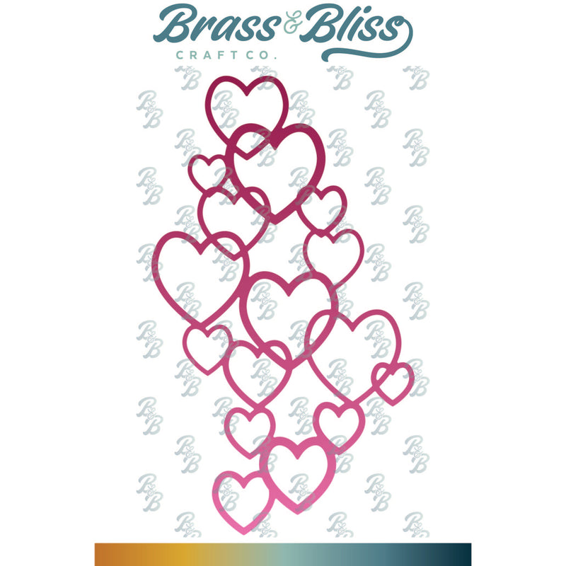 5700-01D Heart Bubbles Die