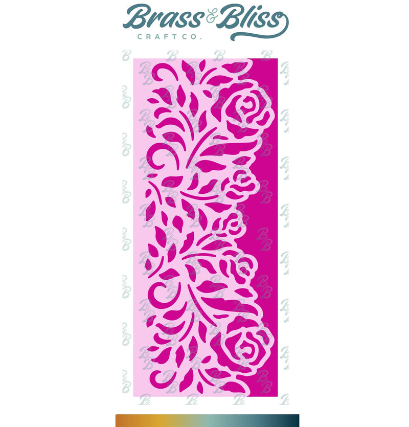 RN 5703D Rose Border Die
