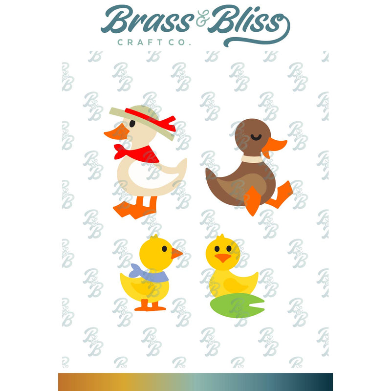 5709-01D Spring Ducks Die