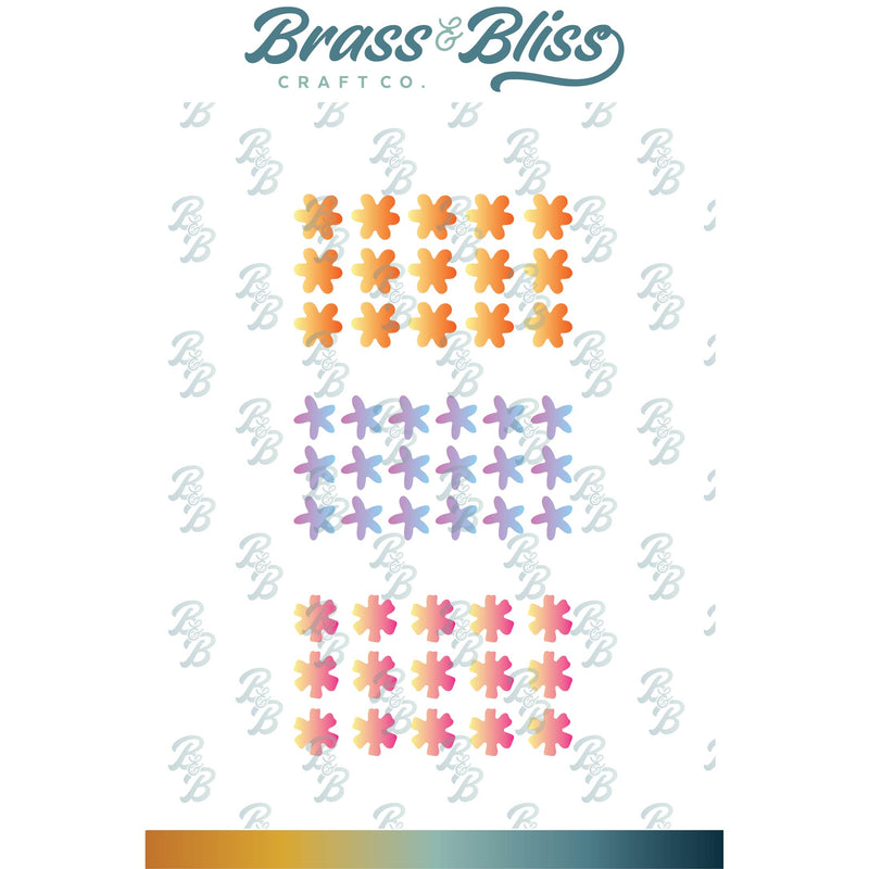 5709-03D Small Flowers #6 Die
