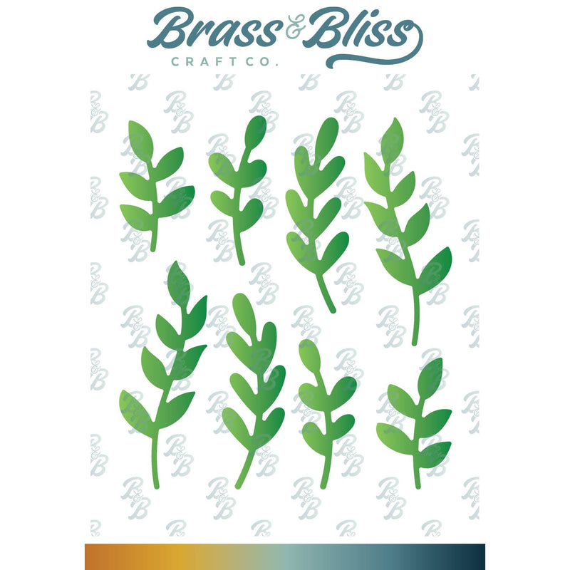 5709-05D Spring Greenery #4 Die