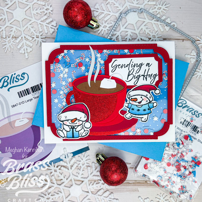 5847-01D Large Teacup w/ Saucer Die