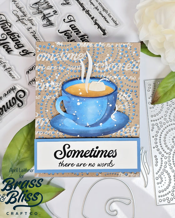 37046 Sympathy #2 - 4x8 Stamp set