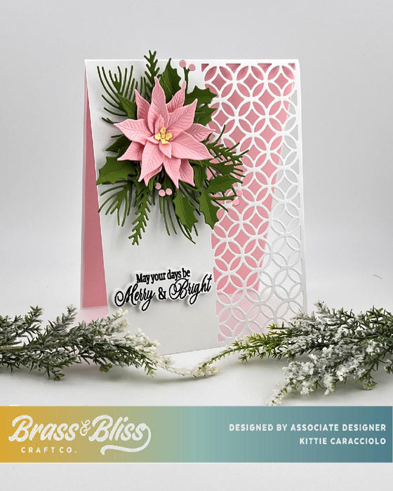 5837-03D Ornate Lattice Half Panel Die