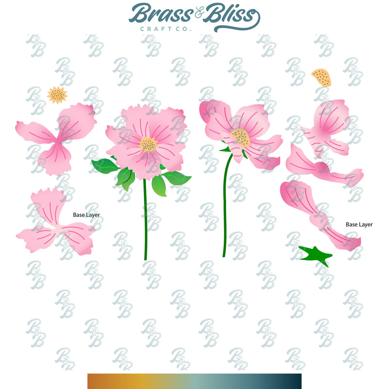 5808-01D Build a Bloom Anemones Die
