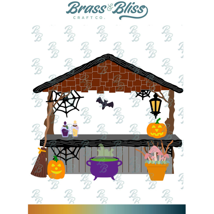 5813-08D Halloween Market Add on Die
