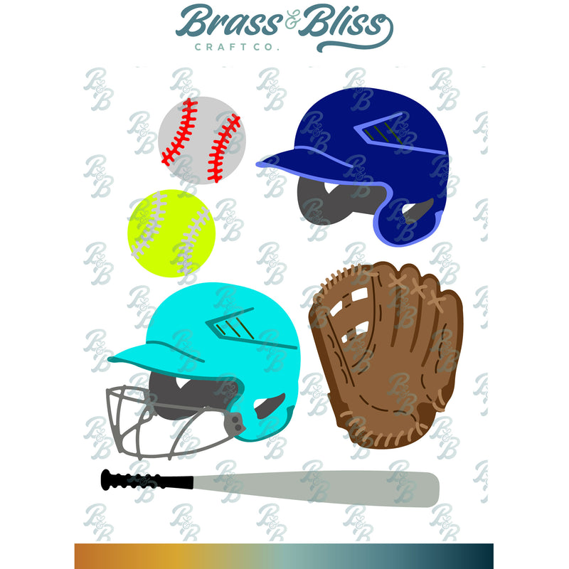 5815-02D Softball and Baseball Dies