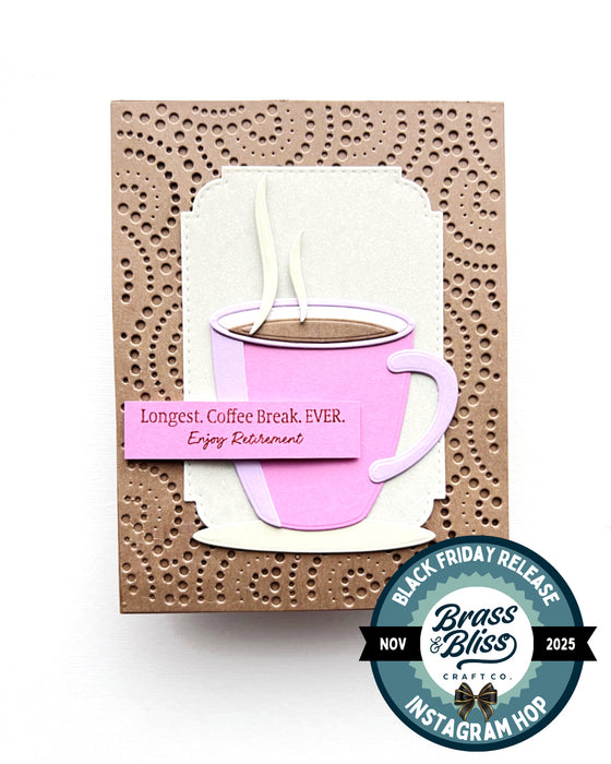 5847-02D Large Coffee Cup Die