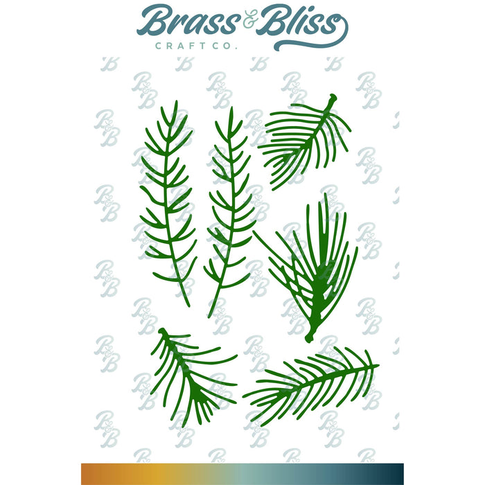 5823-03D Set Pine Bough Die