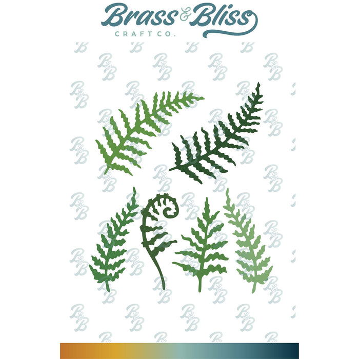 5832-01D Fern Leaves Die
