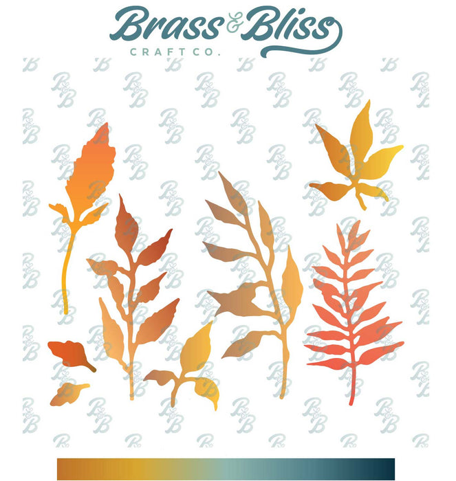 5832-02D Fall Foliage Die