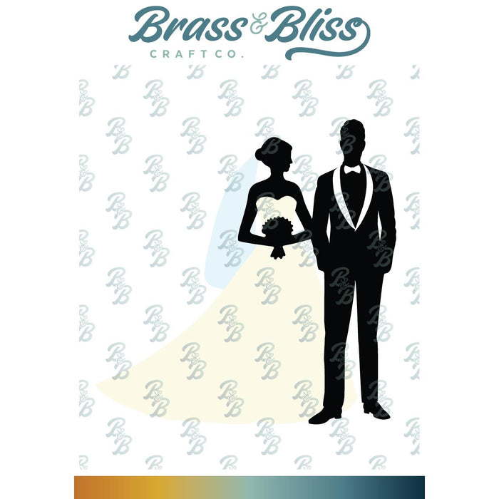 5905-01D Wedding Couple Die