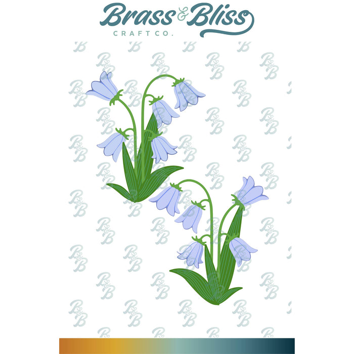 5914-01D Build a Bloom Bell Flowers Die
