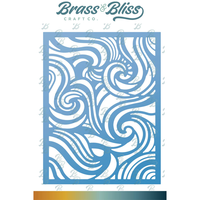 5922D Crashing Waves Cover Die