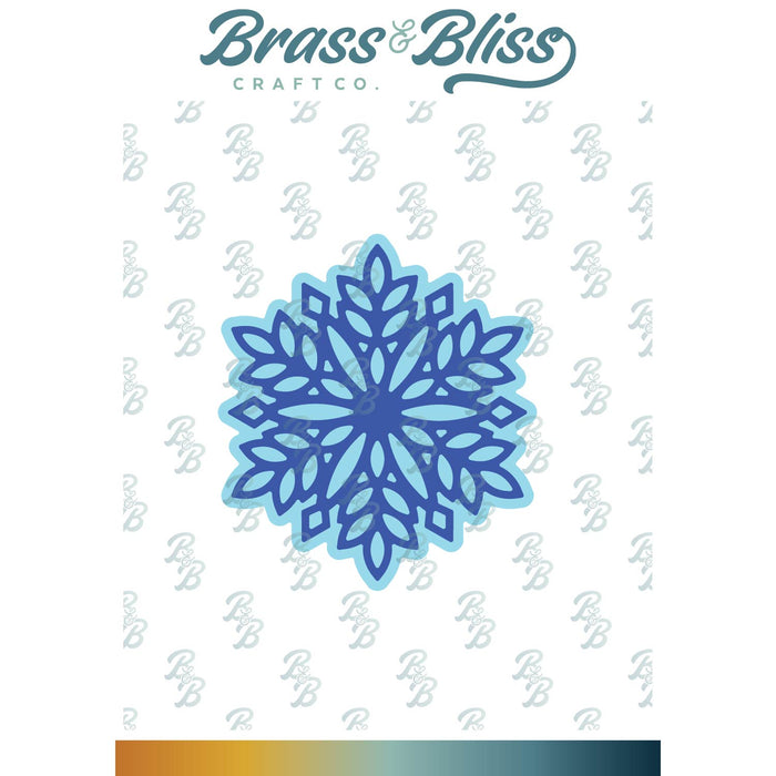 5933-03D Small Snowflake w/ Shadow Die