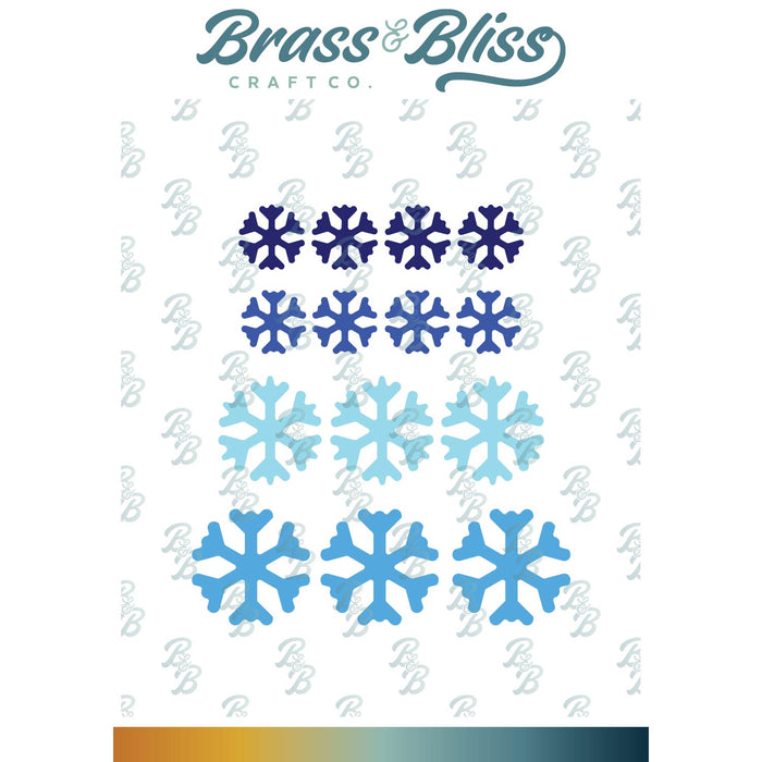 5933-04D Mini Snowflake Dies