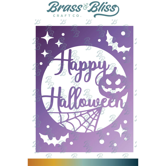 5950D Happy Halloween Cover Die