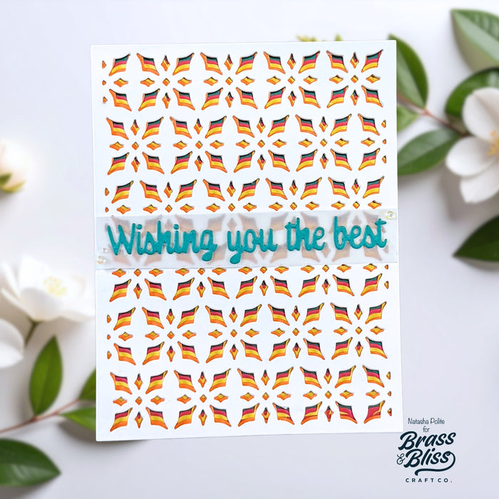 5842-03D Birthday Wishes Sayings Die