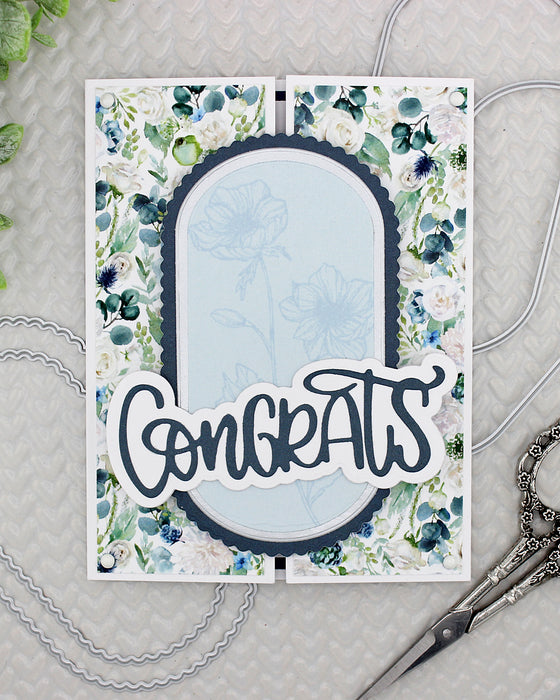 5812-02D Swanky Scallop Ovals Die