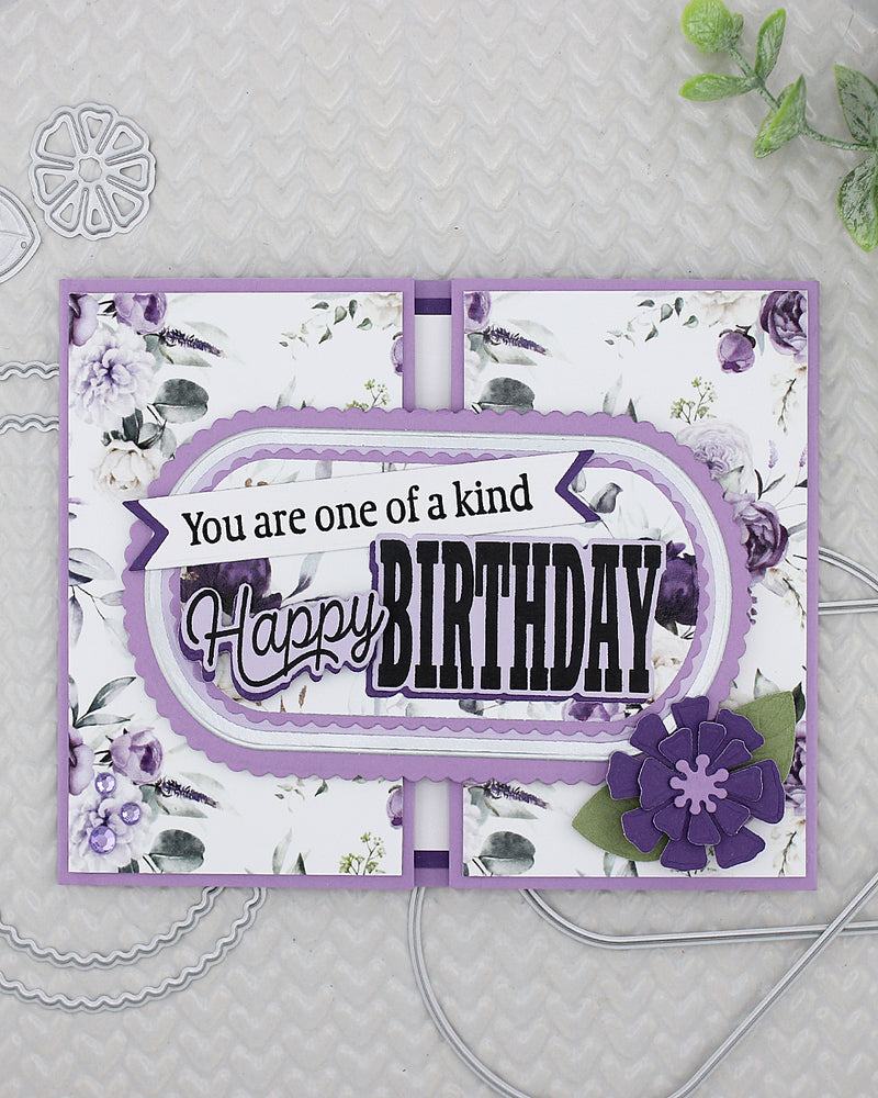 38002-02 All-Occasion Birthday Greetings - 4x6 Stamp Set