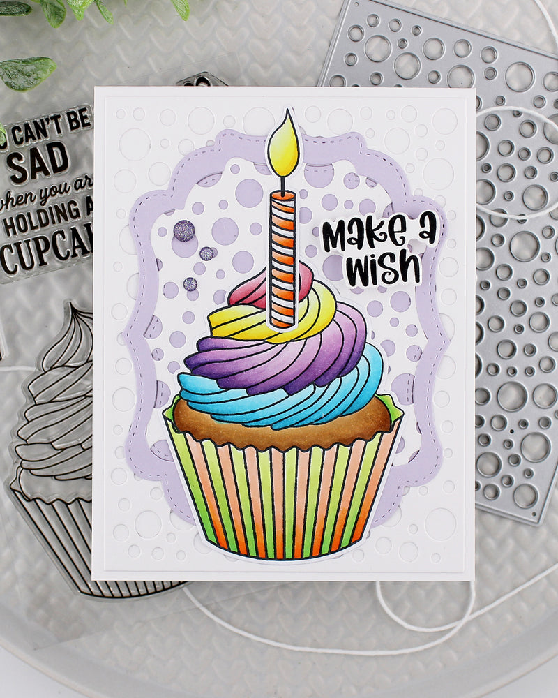 38004 Frosted Wishes - 4x6 Stamp Set