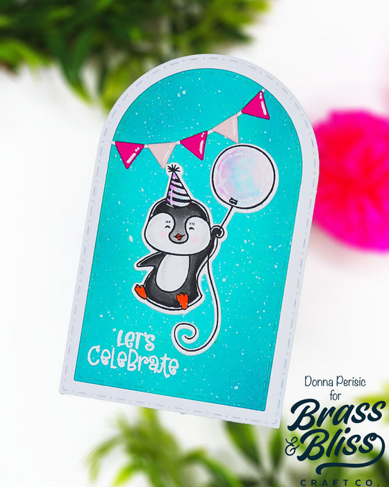 5821-05D Stitch Dot Nested Arch Die