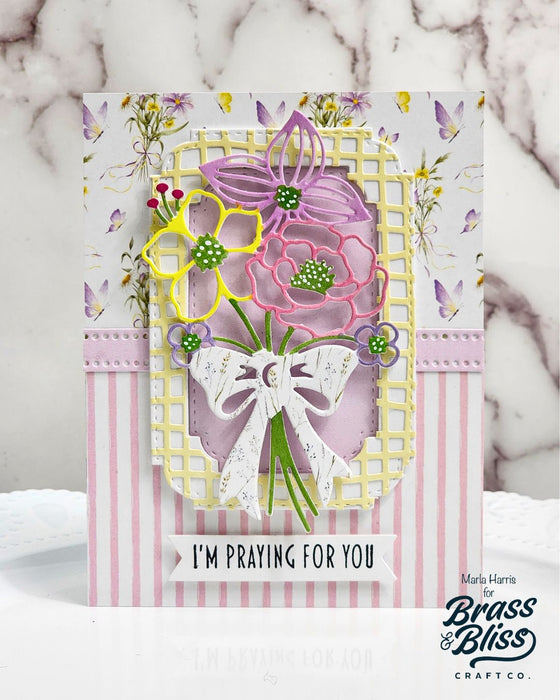 38002-01 Comfort & Thanks - 4x6 Clear Stamp Set