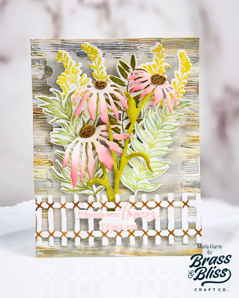 38008 Spring Greenery 5x6 Stamp Set