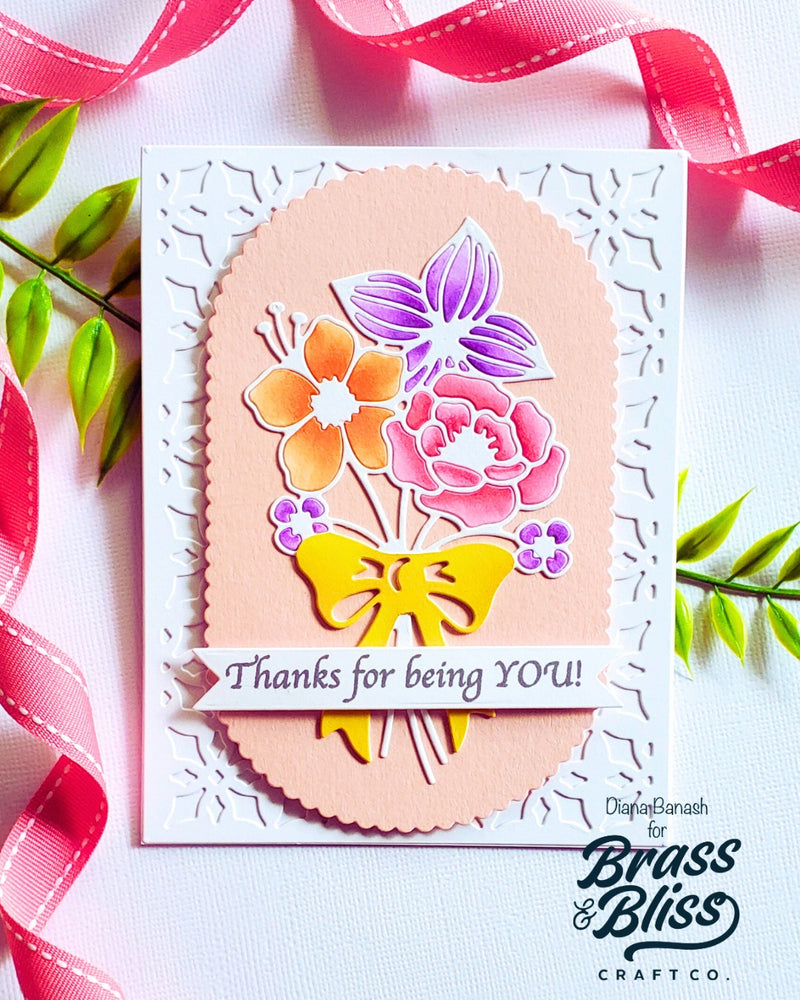 38002-01 Comfort & Thanks - 4x6 Clear Stamp Set