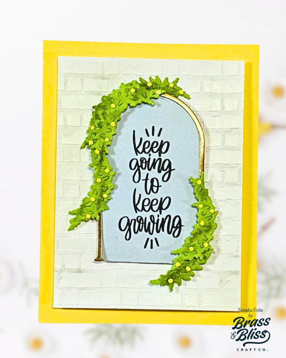 5905-02D Floral Arch Die