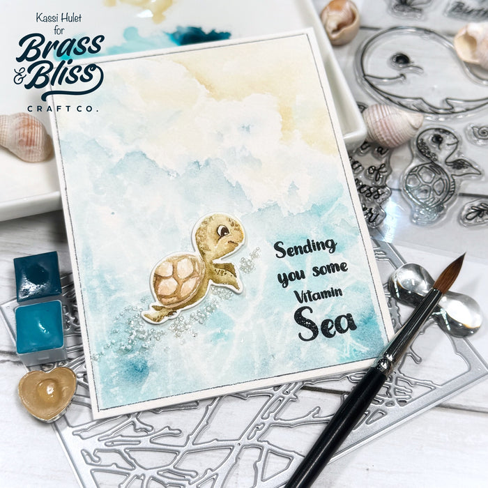 3495-05 Vitamin Sea - 4x6 Stamp Set