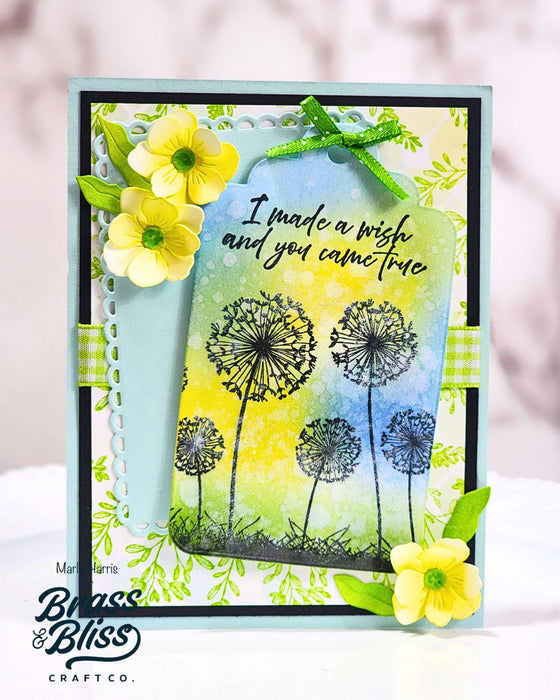 38011 Make a Wish - 5x6 Clear Stamp Set