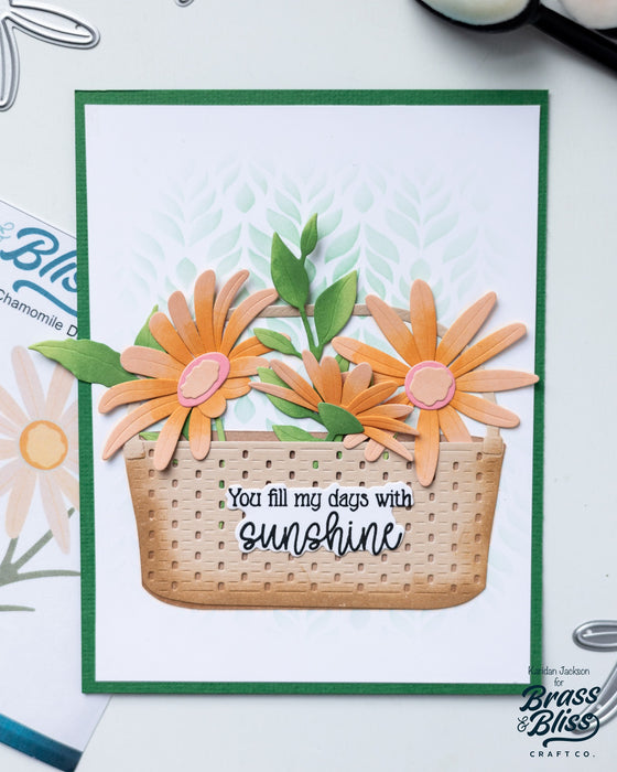 5914-02D Build a Bloom Chamomile Die