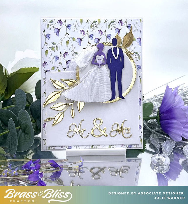 5905-01D Wedding Couple Die