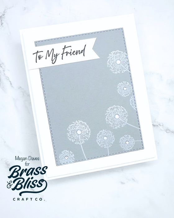 38011 Make a Wish - 5x6 Clear Stamp Set