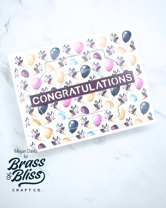 5905-03D Timeless Words in Blocks Die