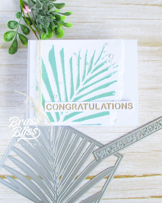 5918D Palm Frond Cover Die