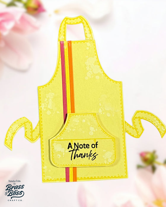 38027 Spring Apron - 5x6 Stamp Set