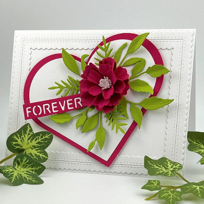 5925D Nested Hearts Die