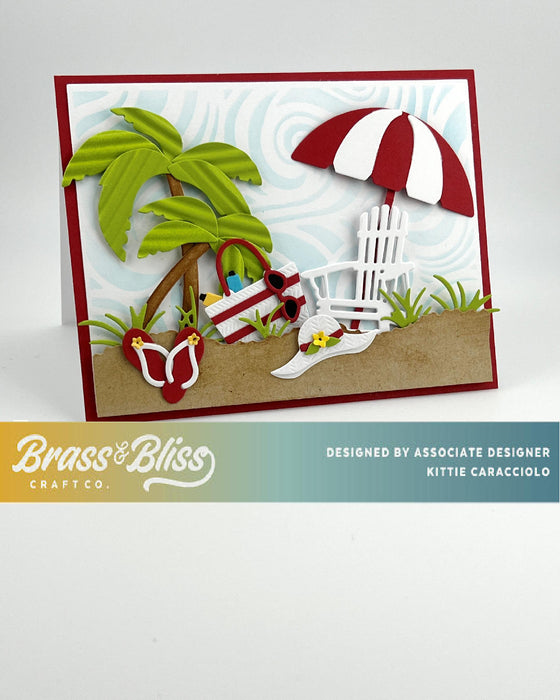 5922D Crashing Waves Cover Die